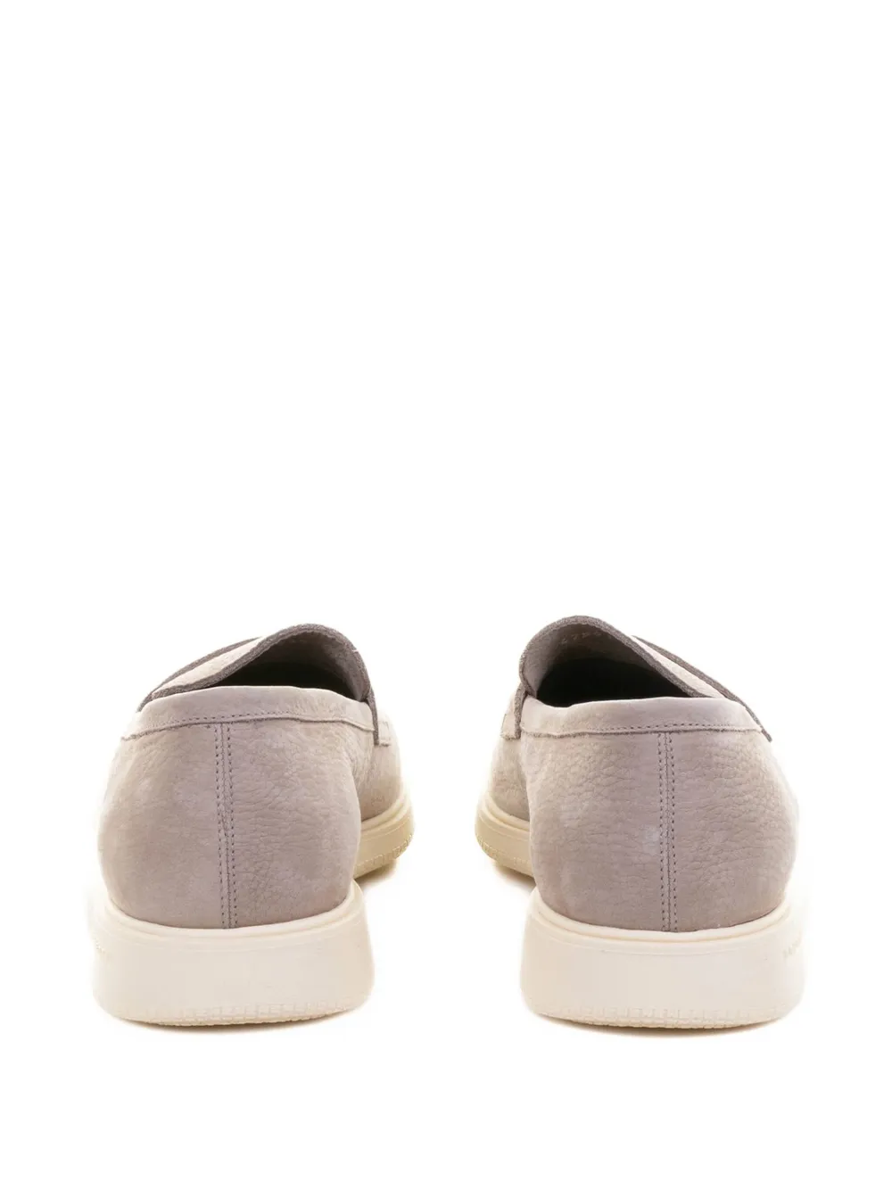 Fratelli Rossetti suede penny loafers Neutrals