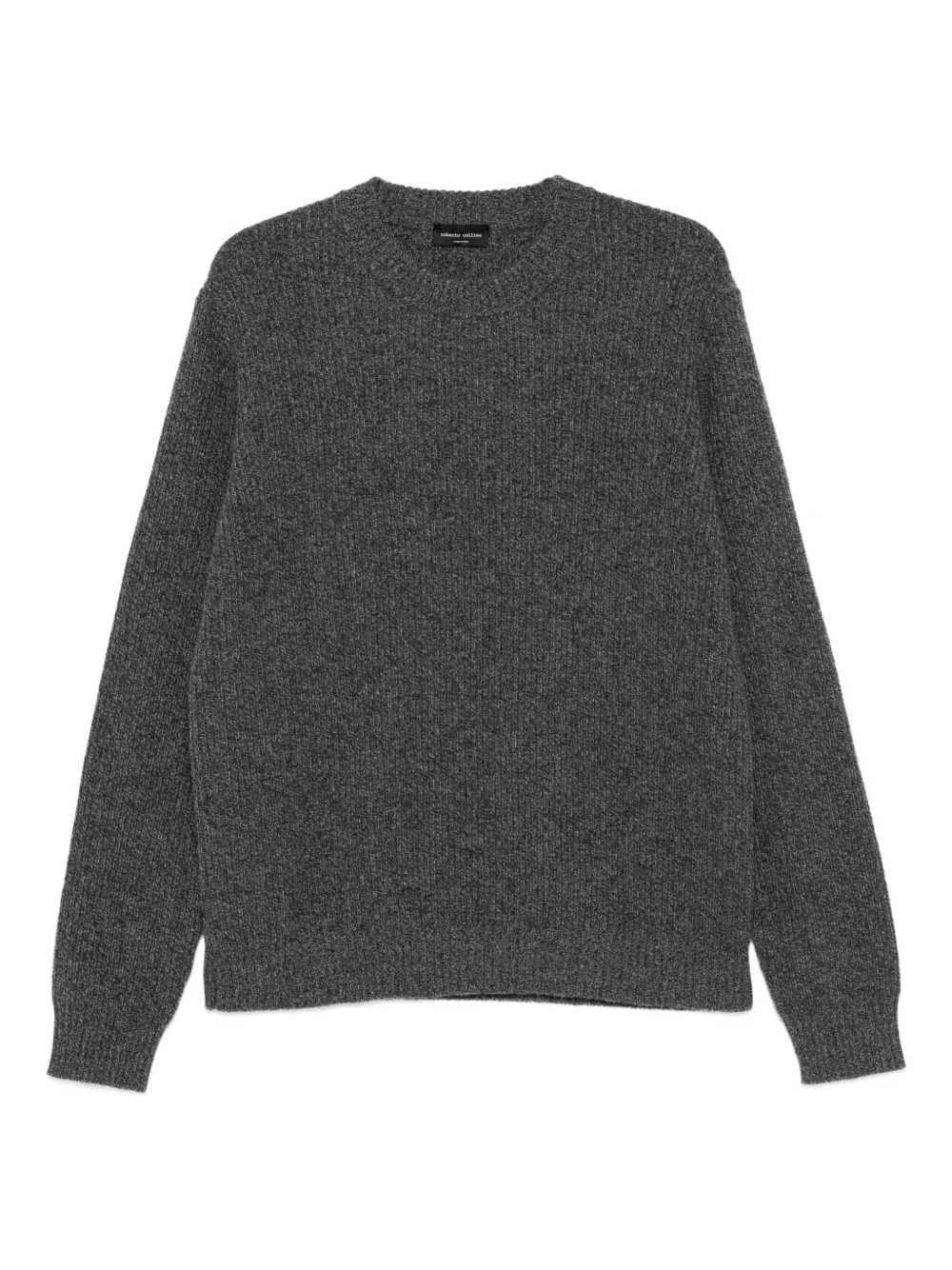 Roberto Collina ribbed crew-neck sweater | Grey | Image 1