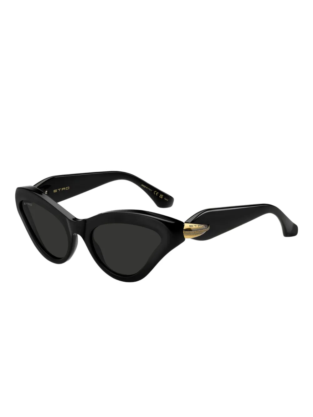 Etro Embellished Cat-eye Sunglasses In Black
