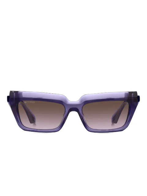 ETRO angular-frame sunglasses
