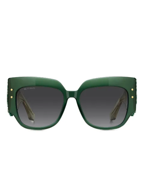 ETRO lentes de sol con armazón cuadrada