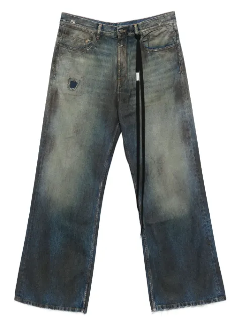 Ann Demeulemeester distressed loose-fit jeans