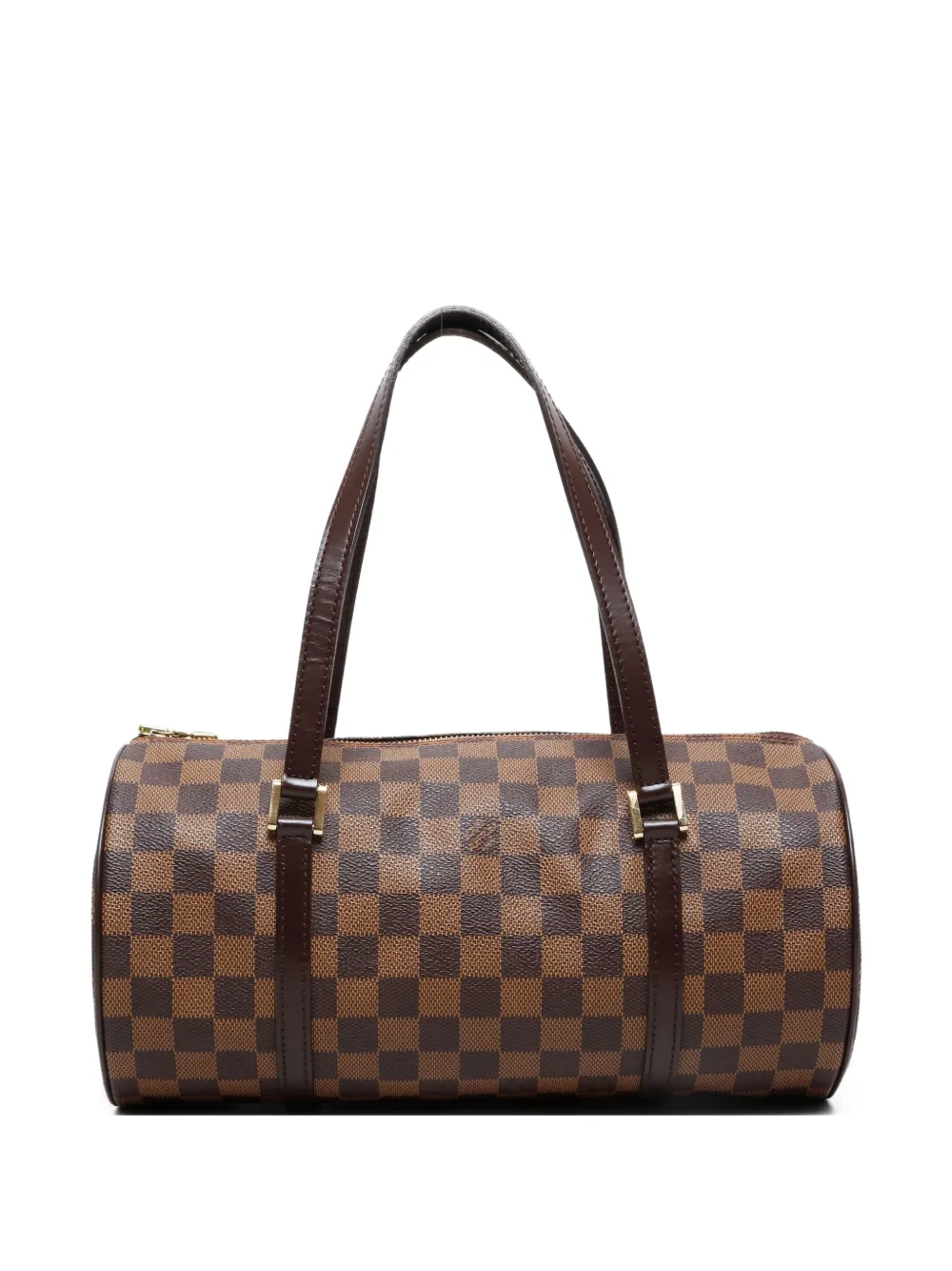 Louis Vuitton Pre-Owned 2003 ダミエ パピヨン 30 ショルダーバッグ - ブラウン Louis Vuitton Pre-Owned 2003 ダミエ パピヨン 30 ショルダーバッグ - ブラウン