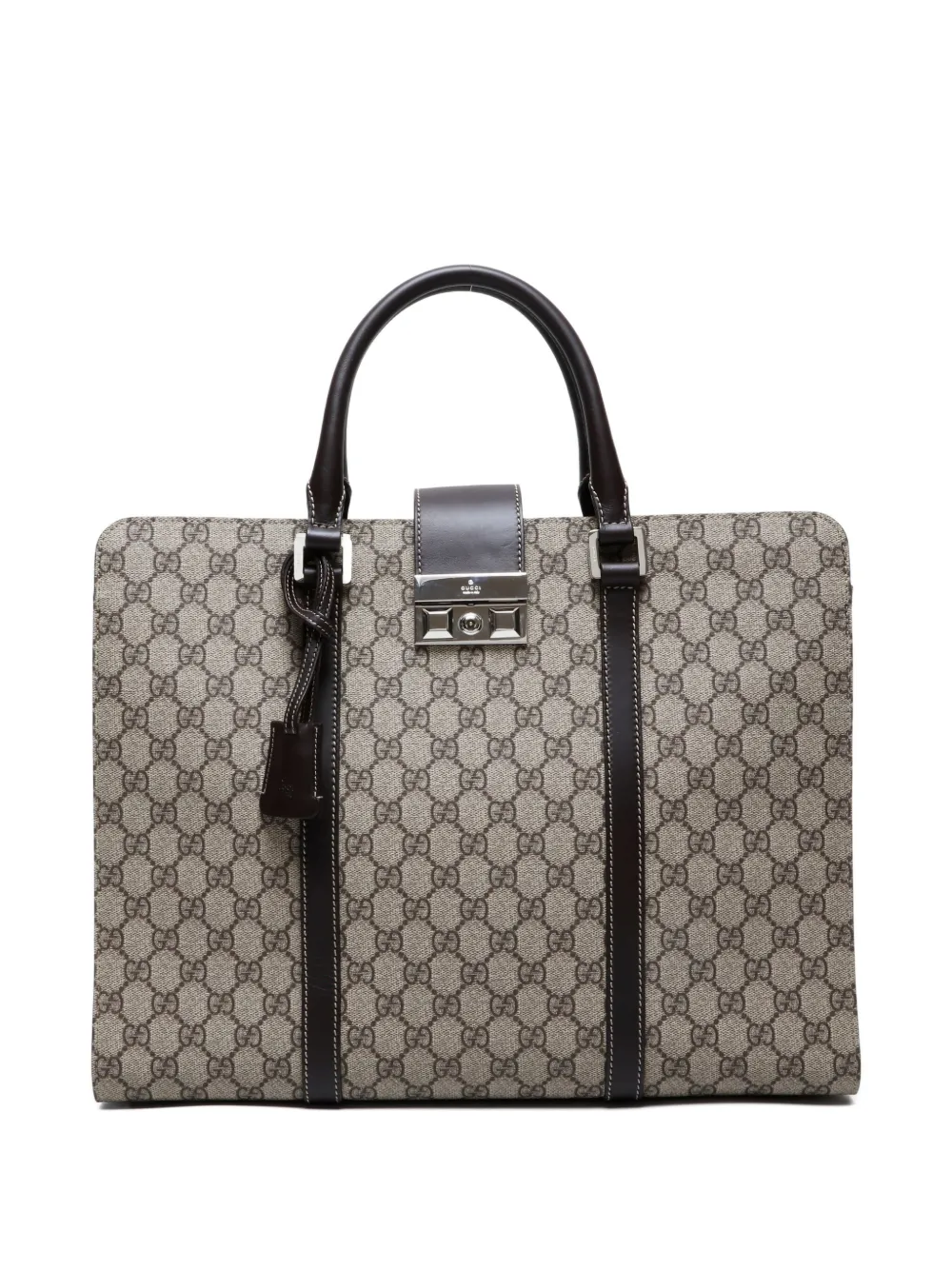 Gucci Pre-Owned 2000-2020 GG Supreme handbag - ニュートラル Gucci Pre-Owned 2000-2020 GG Supreme handbag - ニュートラル