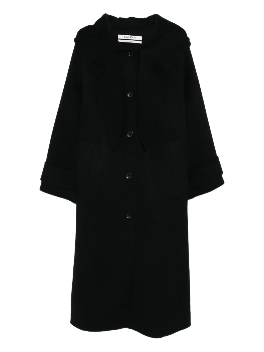 Kimhekim abrigo con capucha | negro | Image 1