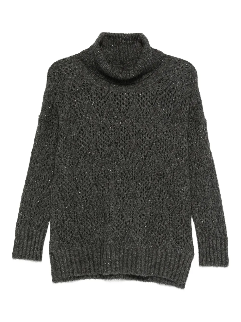D.Exterior turtleneck sweater | Grey | Image 1