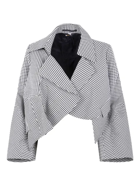 Comme Des Garçons gingham-check jacket