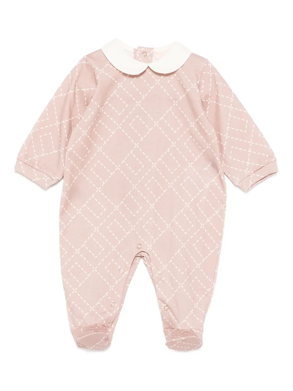 Elisabetta Franchi Kids pijama con estampado geométrico | rosado | Image 1