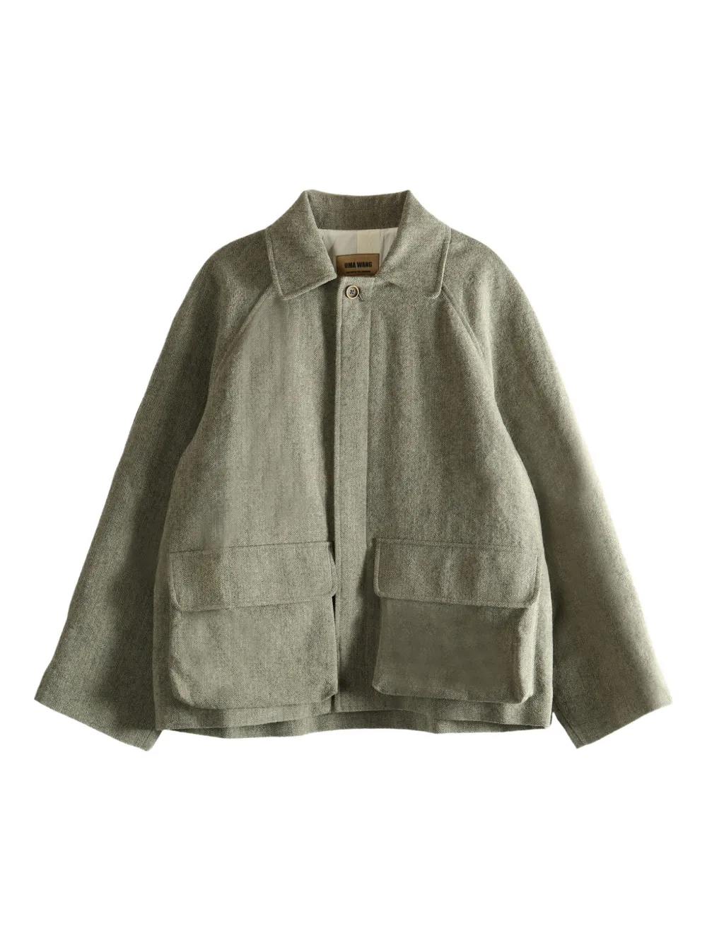 Uma Wang wool jacket | Green | Image 1
