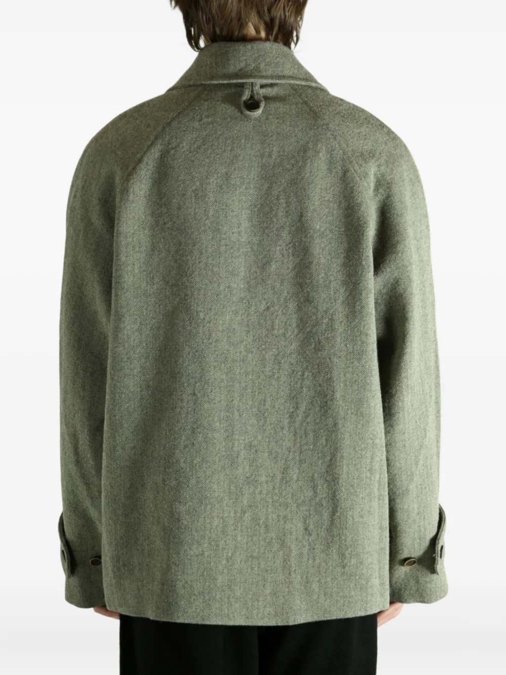 Uma Wang Wool Jacket In Green