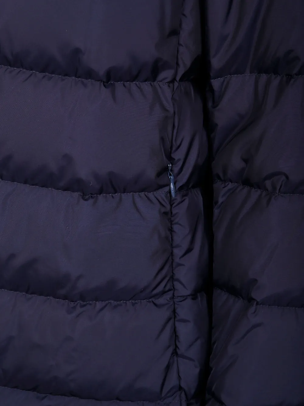 Herno A-line Padded Jacket With Adjustable Drawstrings In Blue