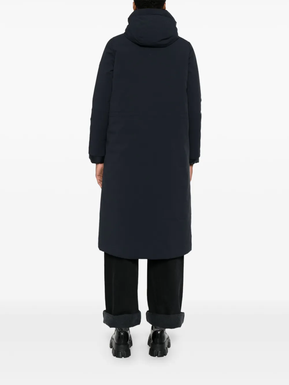 Save The Duck Gewatteerde jas met capuchon Blauw