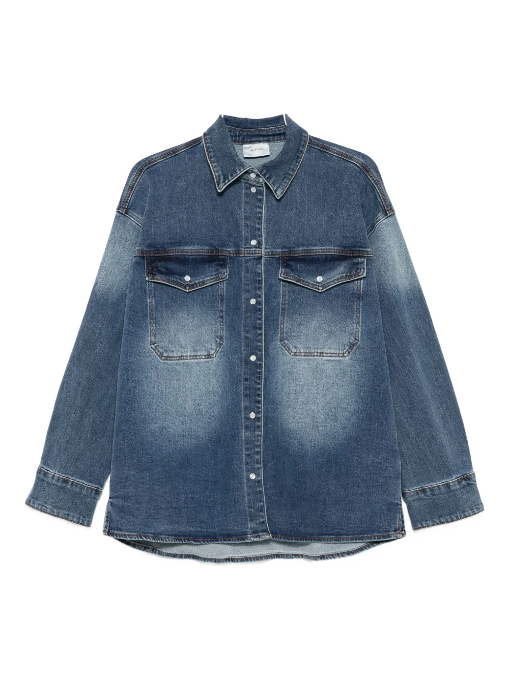 Gestuz GZviva denim shirt - Blau