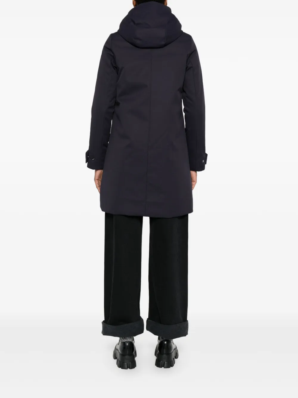 Save The Duck Hooded Parka Coat In Multi