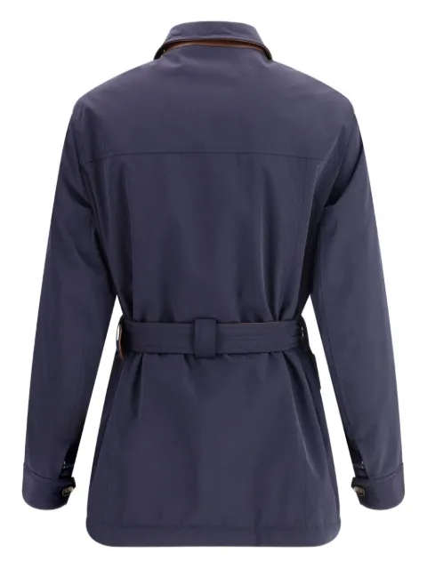 Brunello Cucinelli belt-waist shirt jacket