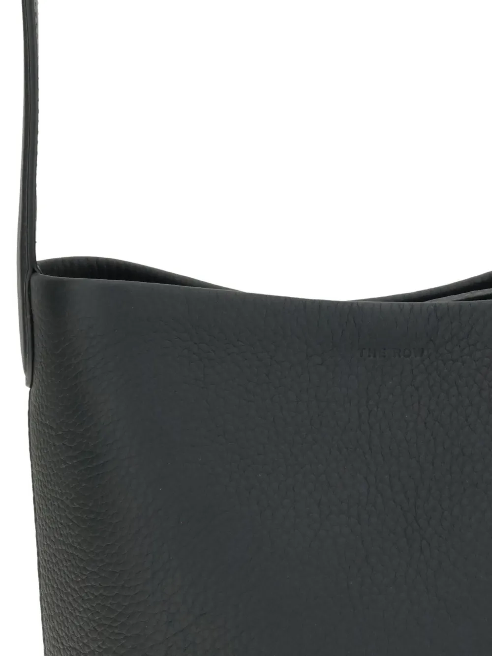 The Row Small Park Shoulder Bag In Black