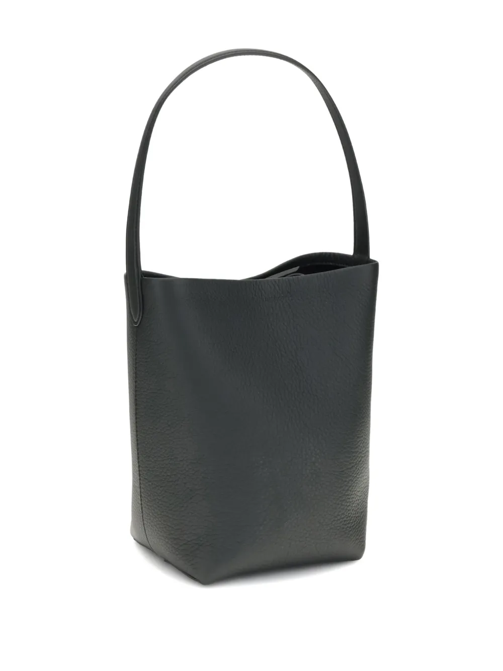 The Row Small Park Shoulder Bag In Black