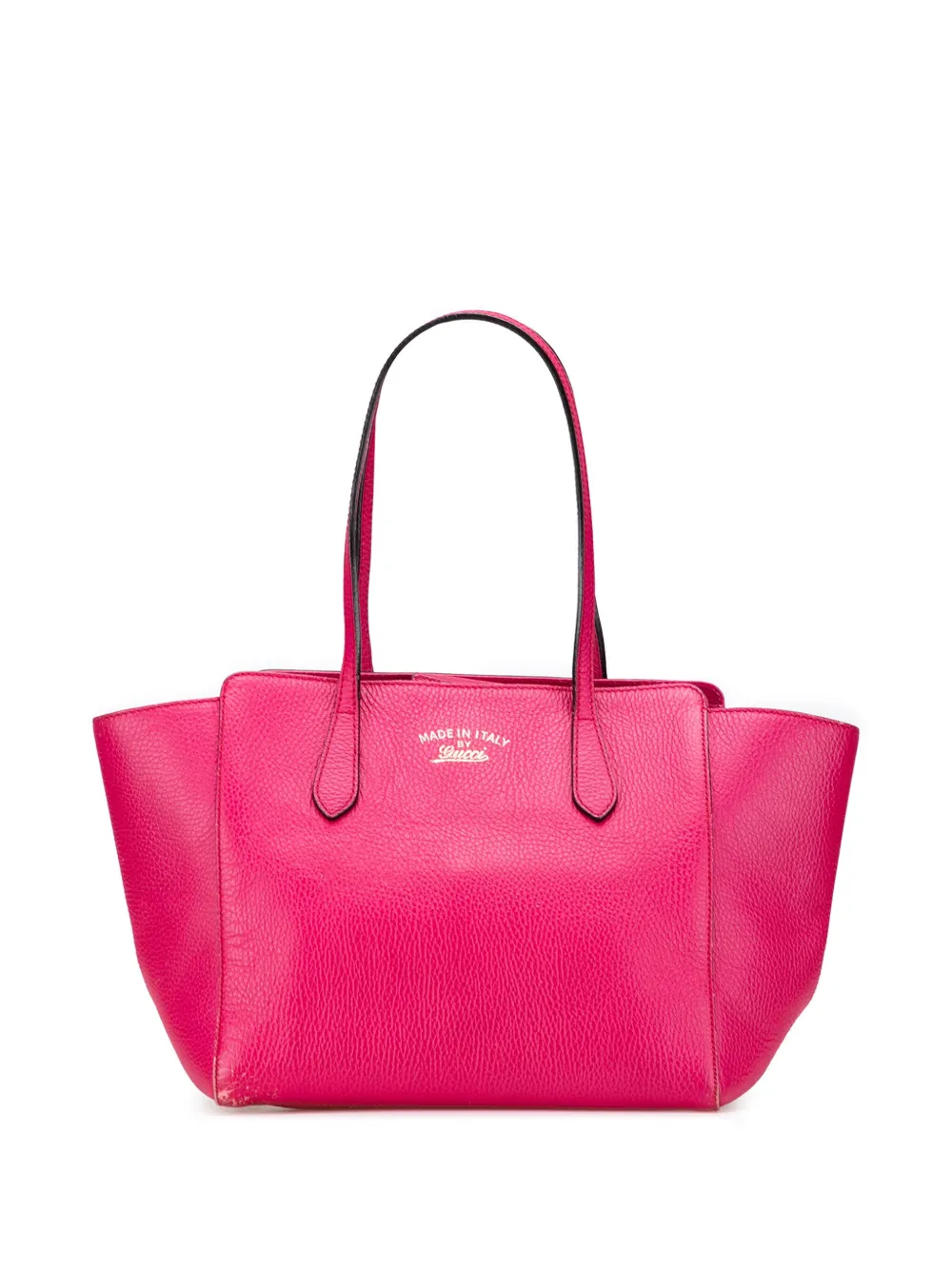 Gucci Pre-Owned 2000-2015 ミディアム ダラー カーフスキン スウィング ハンドバッグ - ピンク Gucci Pre-Owned 2000-2015 ミディアム ダラー カーフスキン スウィング ハンドバッグ - ピンク