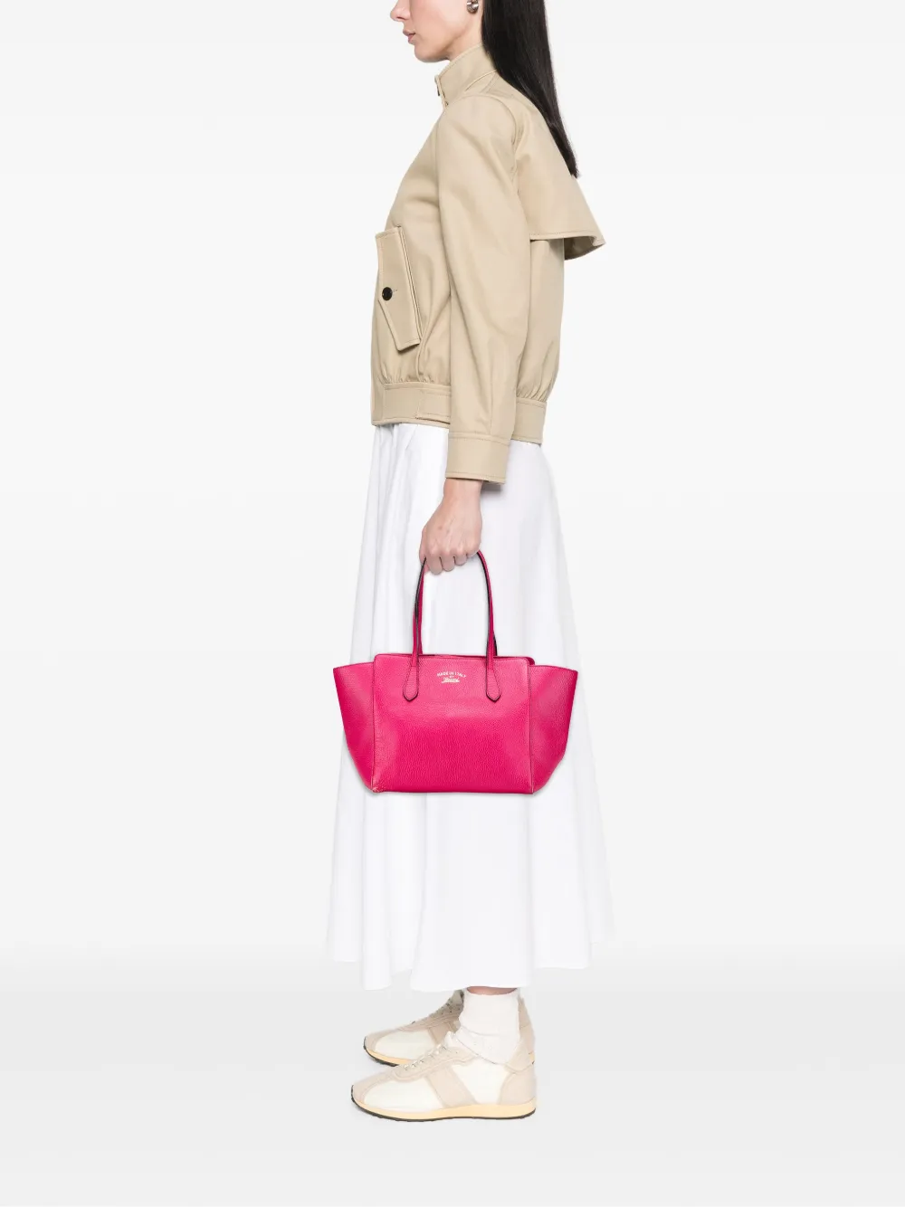 Gucci Pre-Owned 2000-2015 Medium Dollar Calfskin Swing tote bag | Pre-Owned | Image 2