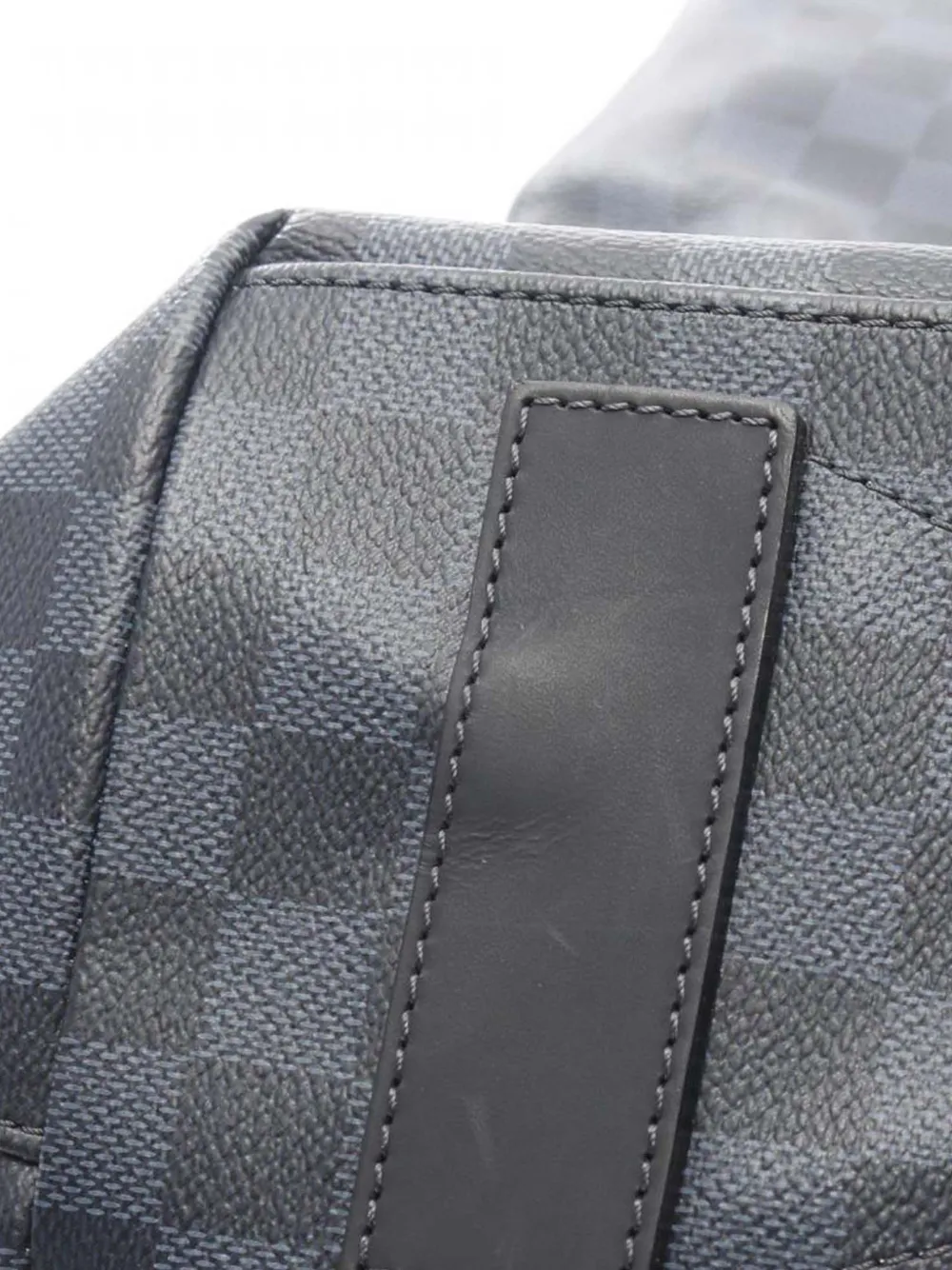 Louis Vuitton Pre-Owned 2014 Damier Cobalt Folded Messenger Bag satchel | Pre-Owned | Image 2