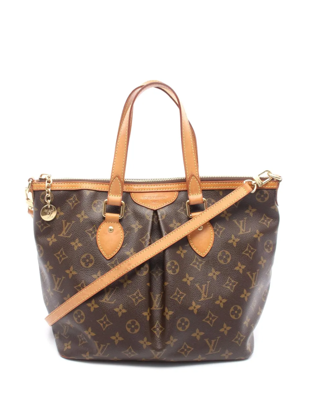 Louis Vuitton Pre-Owned 2007 モノグラム パレルモ PM サッチェルバッグ - ブラウン Louis Vuitton Pre-Owned 2007 モノグラム パレルモ PM サッチェルバッグ - ブラウン