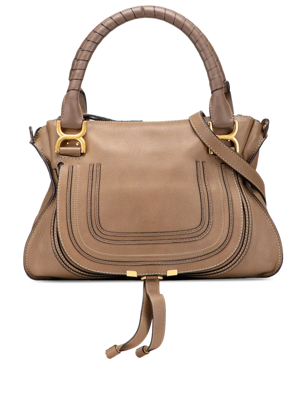 Chloé Pre-Owned 2013 ミディアム レザー マーシー サッチェルバッグ - ブラウン Chloé Pre-Owned 2013 ミディアム レザー マーシー サッチェルバッグ - ブラウン