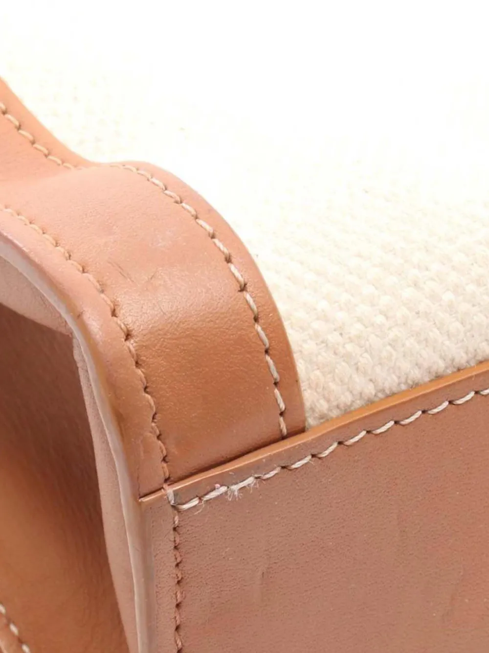 Celine Pre-Owned 2018-2025 Small Canvas Vertical Cabas satchel | Pre-Owned | Image 2