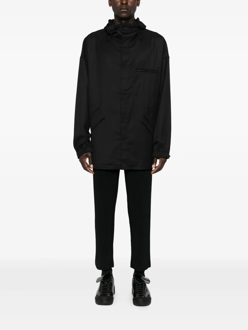 Y-3 three-stripe hoodie | Lightweight Jackets | Image 2