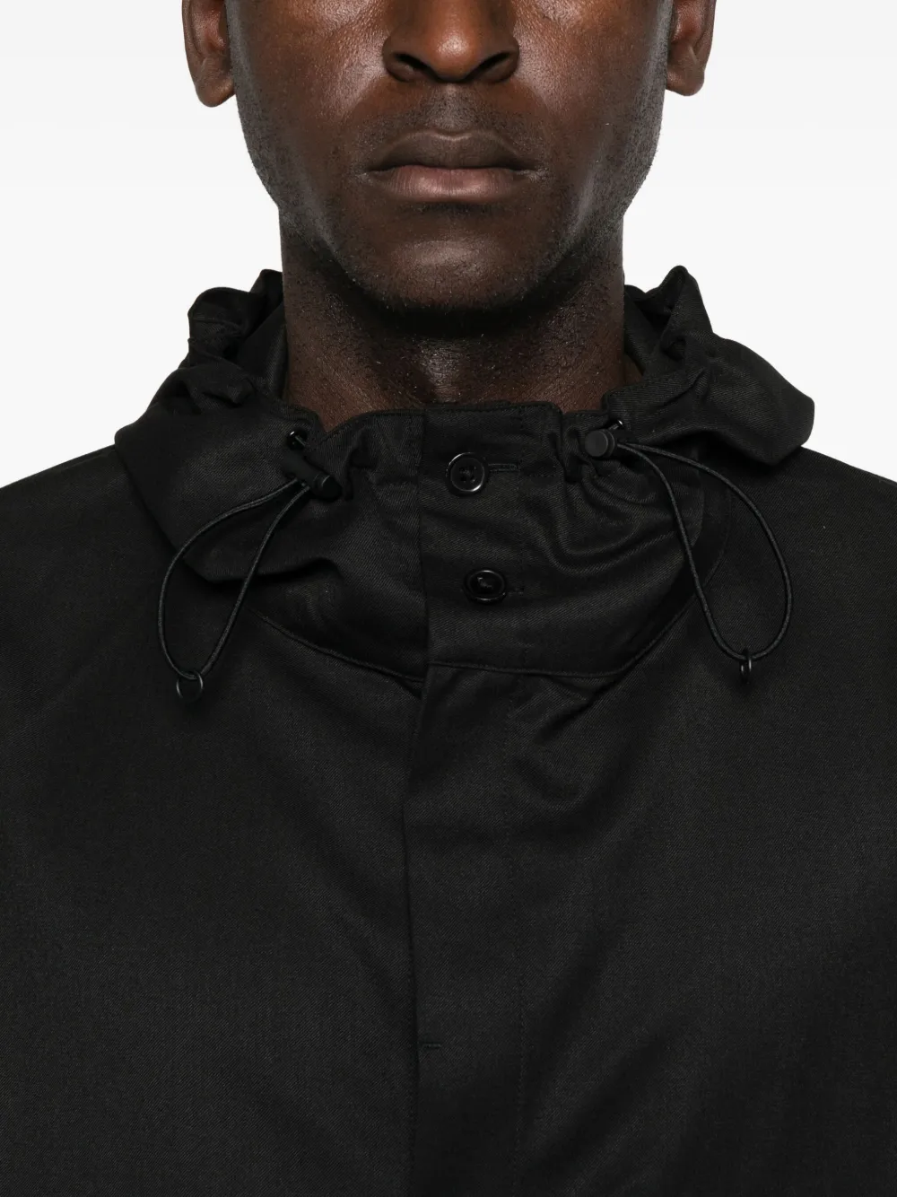 Y-3 Hoodie met drie strepen Zwart
