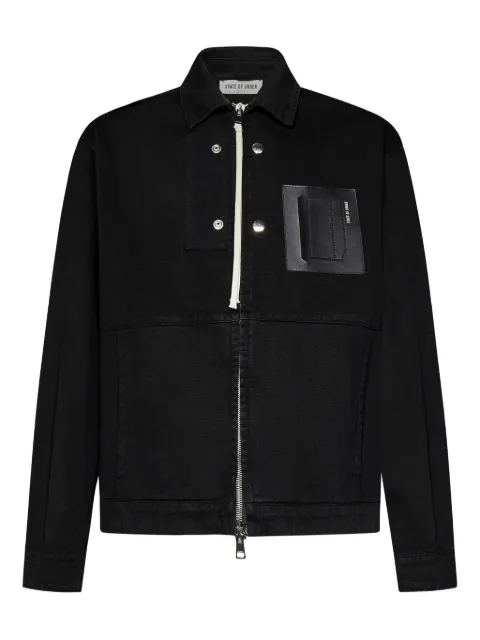 STATE OF ORDER double-slider zip chest-pocket jacket 