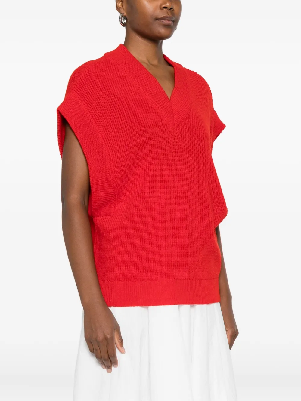 Bellerose Fabric Sweaters In Red