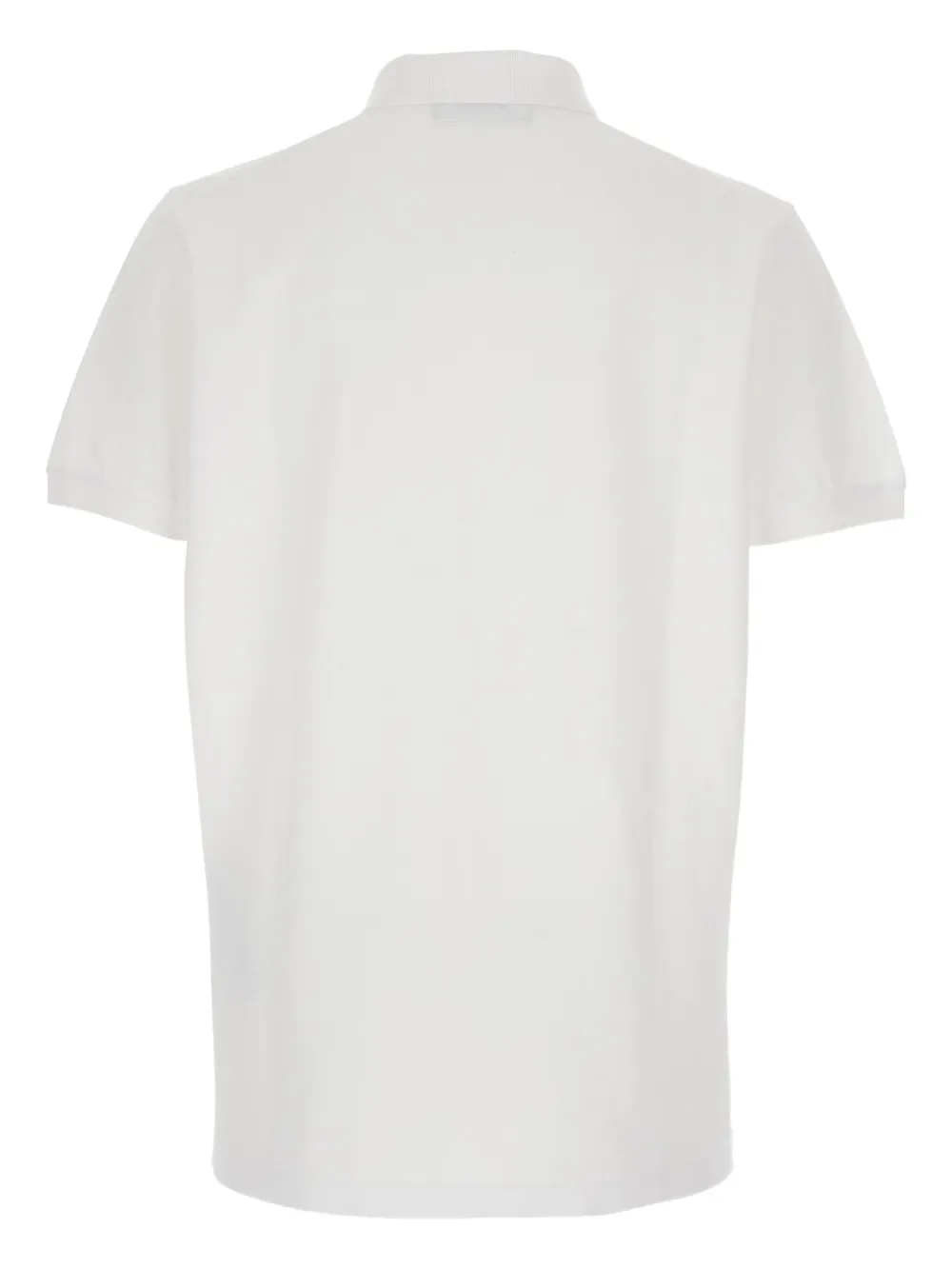 DSQUARED2 logo-embroidered polo shirt - Wit