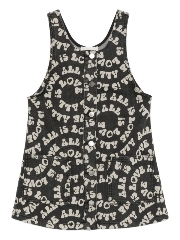 Stella McCartney Kids All Is Love ワンピース | ブラック | FARFETCH JP