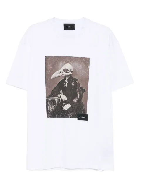 John Richmond bird skull-print T-shirt