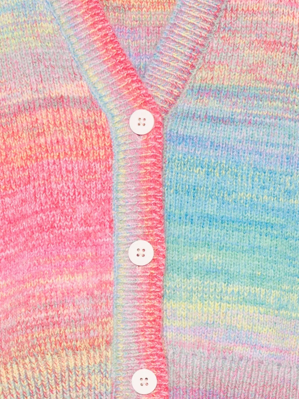 Stella McCartney Kids Vest met regenboogstreep Roze