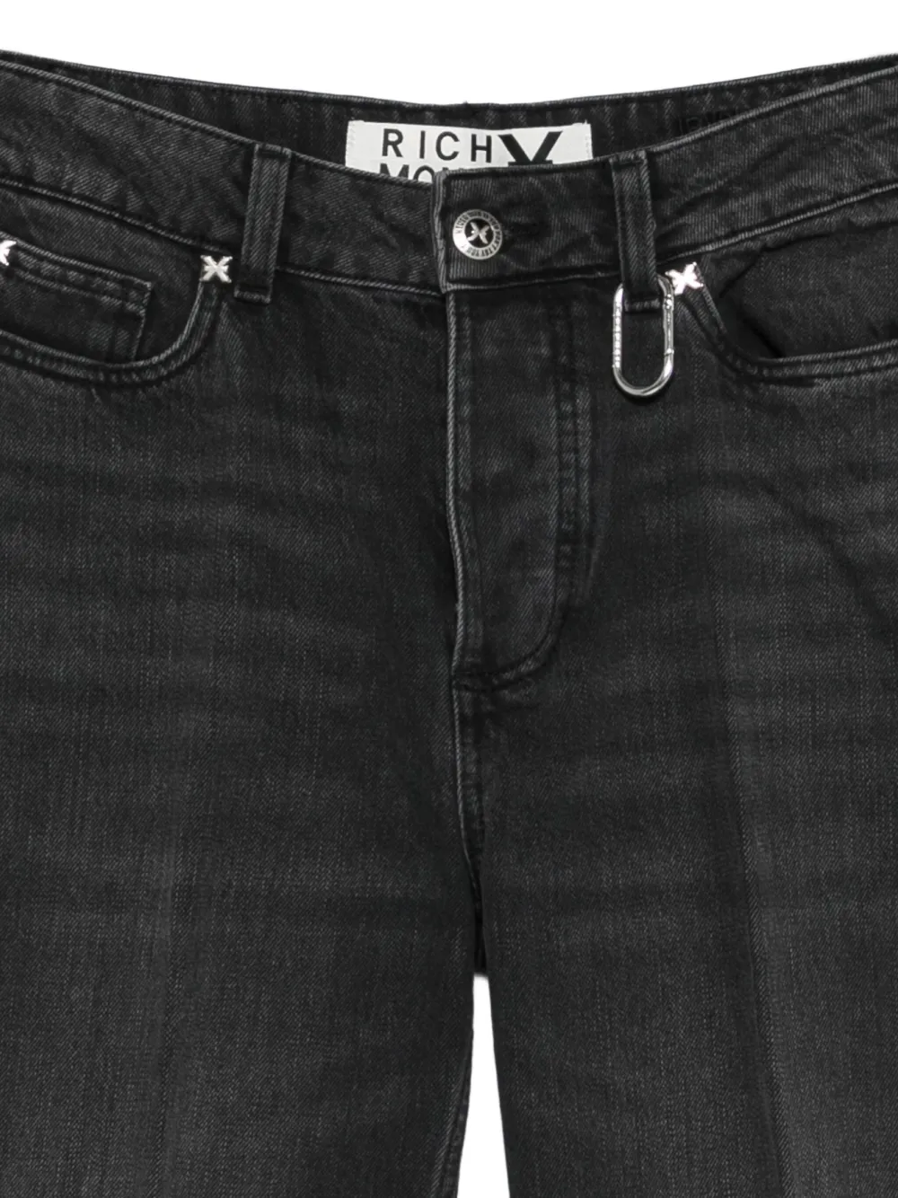 John Richmond Jeans met vijf zakken Zwart