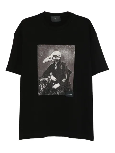 John Richmond bird skull-print T-shirt