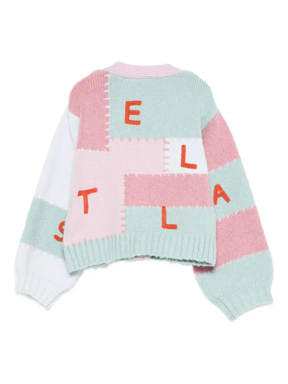 Stella McCartney Kids patchwork-panelled cardigan | Girls Cardigans | Image 2