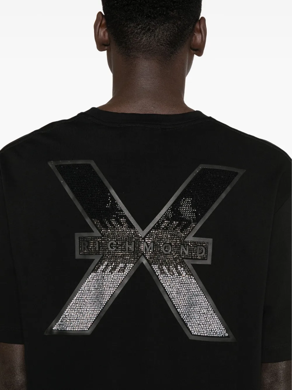 John Richmond T-shirt met korte mouwen Zwart