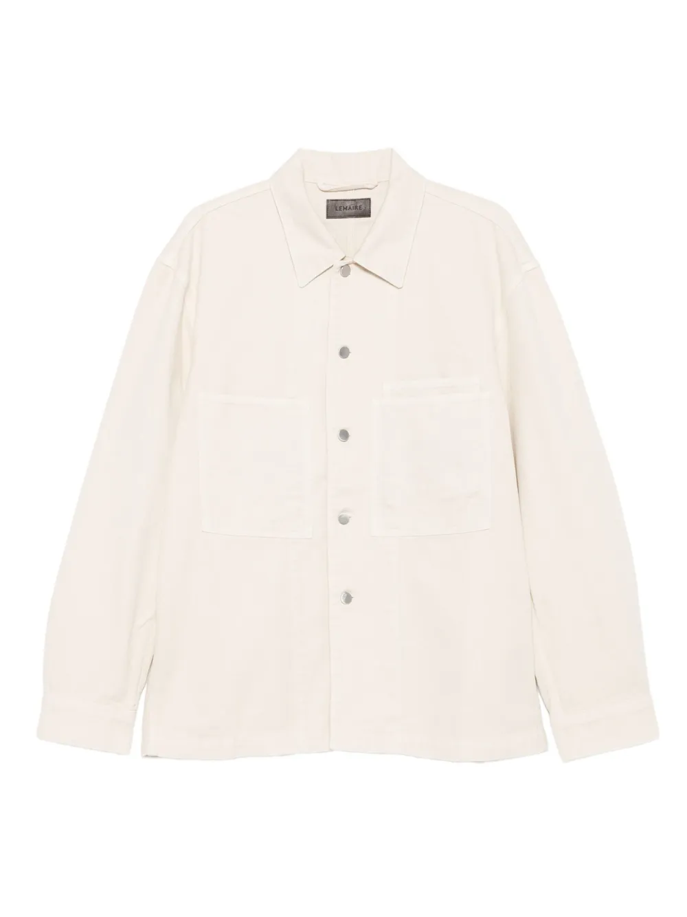 LEMAIRE button-fastening patch-pocket shirt | Neutrals | Image 1