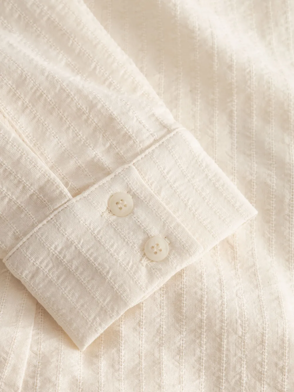 Elena Velez Gathered Button-up Shirt In White
