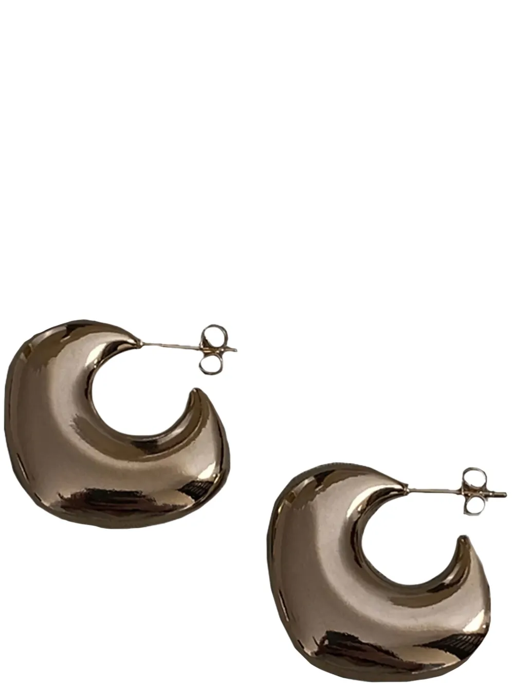 REVI  Stella curved-shape hoop earrings | Image 2