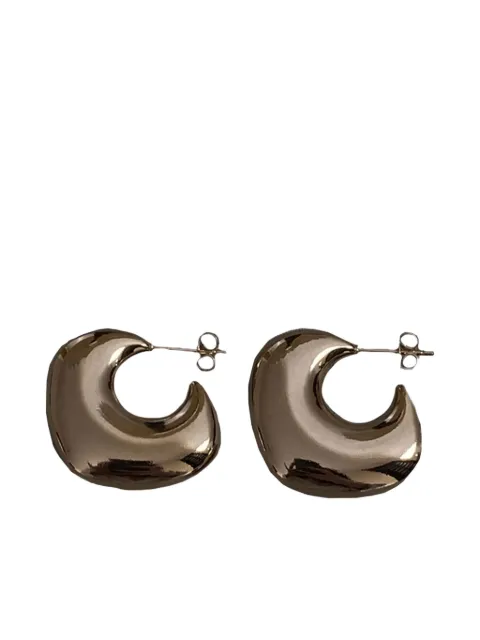 REVI  Stella curved-shape hoop earrings