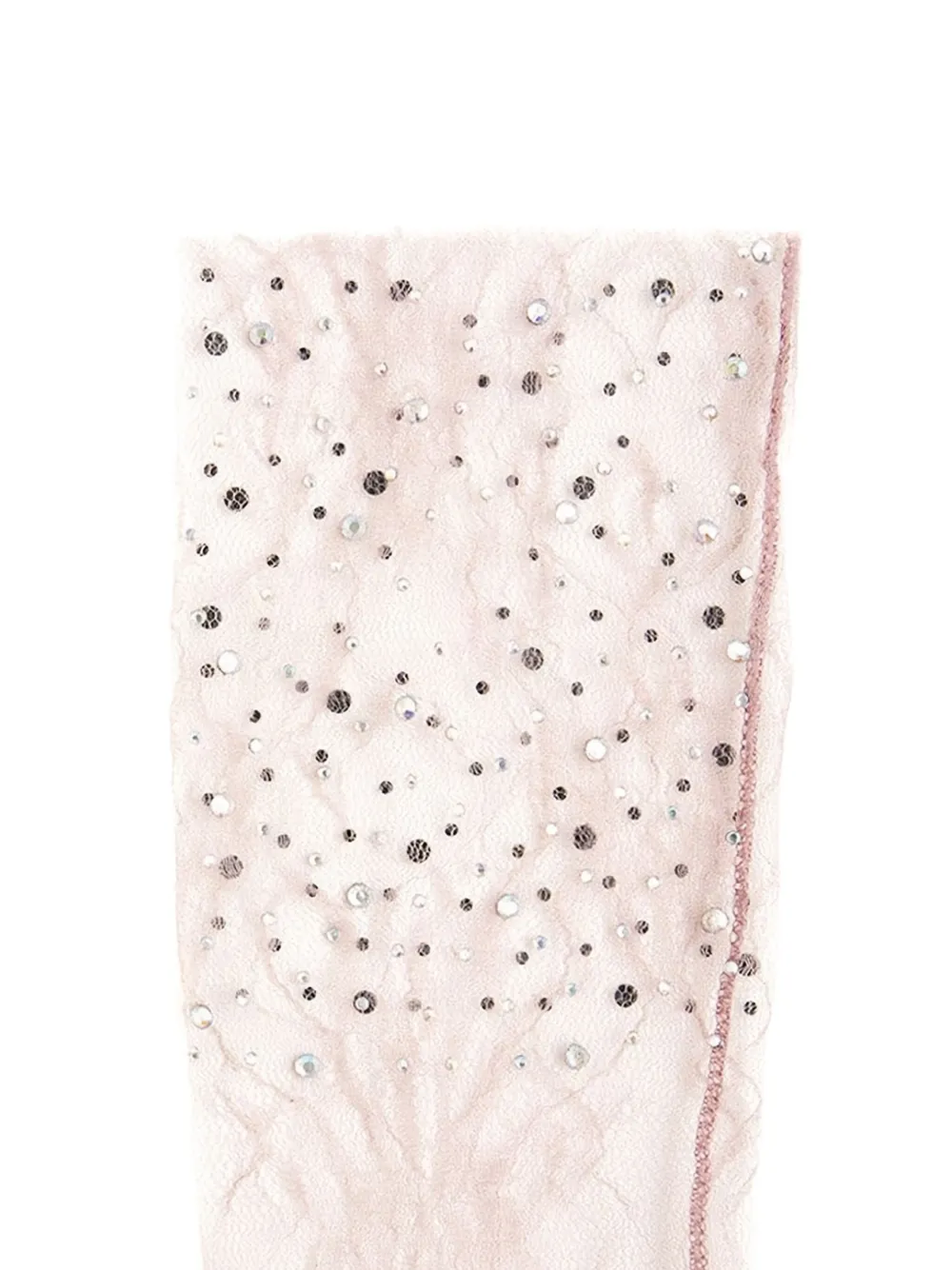 Fun Flamingo embellished sheer socks | Image 2