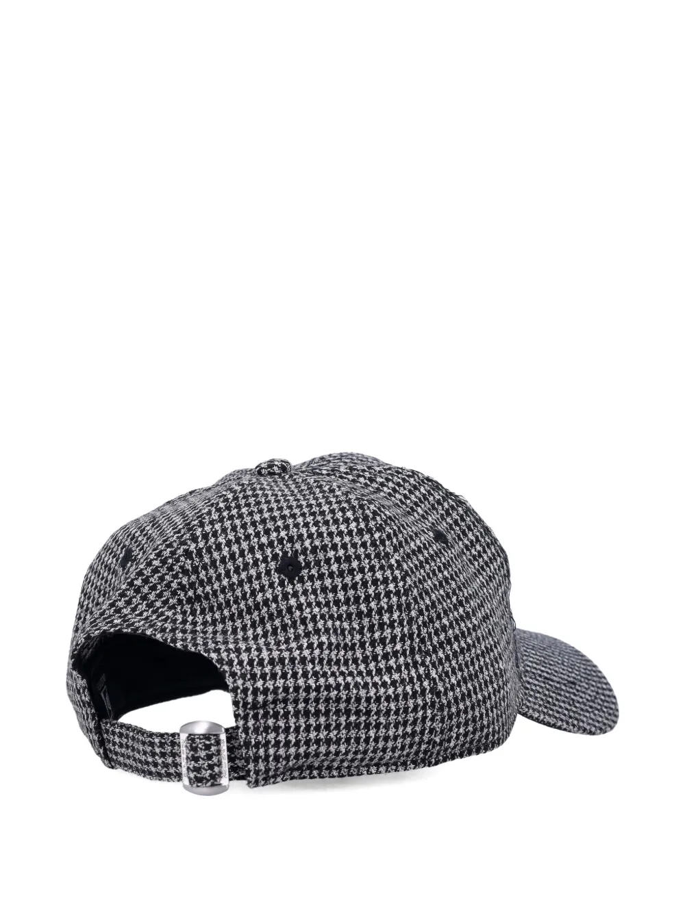 New Era Houndstooth 9twenty Baseball Cap In Black