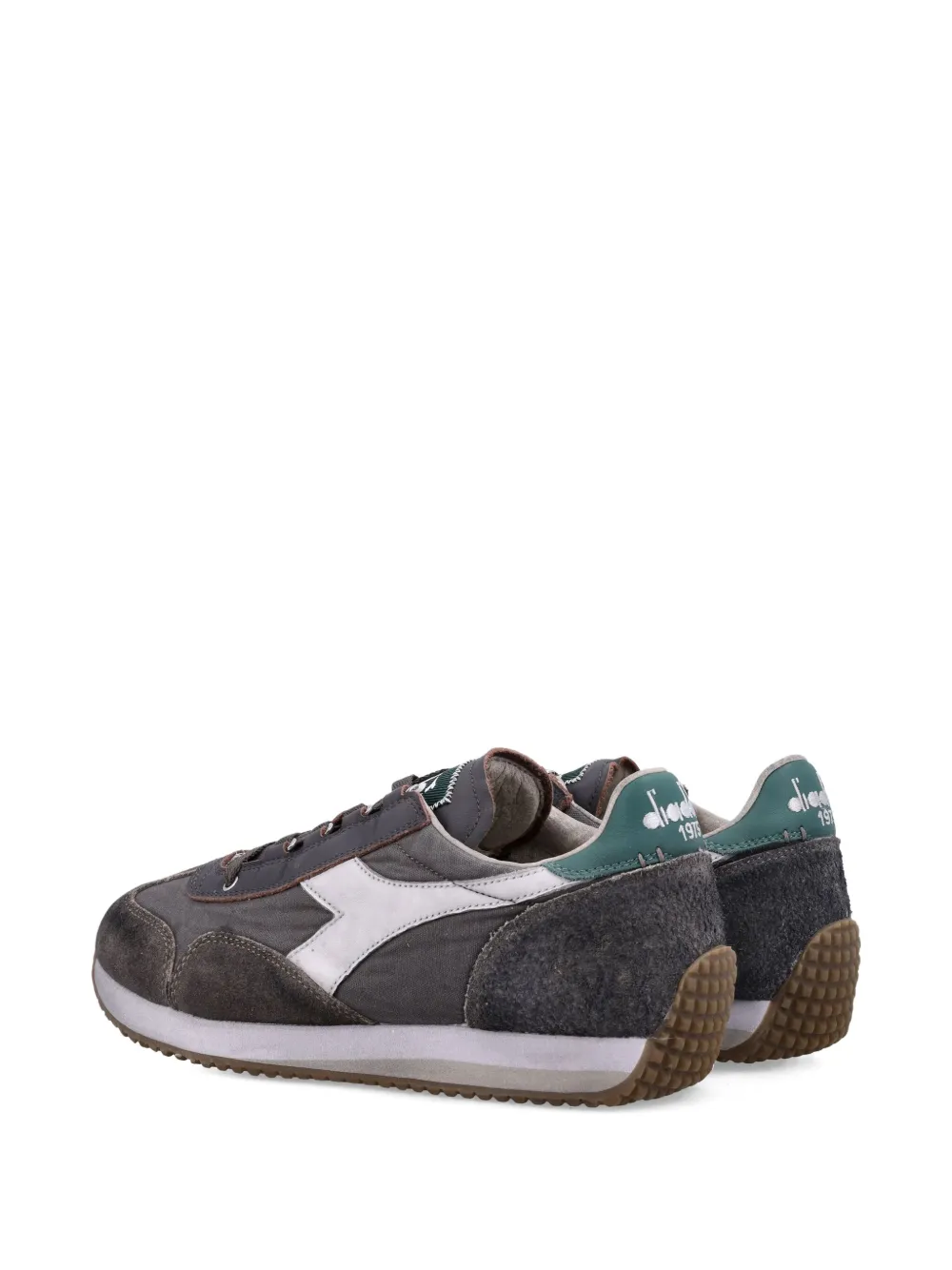 Diadora suede-panel sneakers Grey