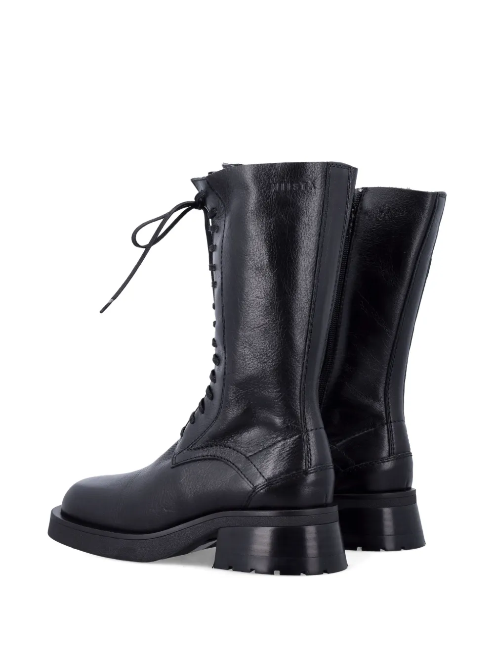 Miista lace-up chunky-sole boots Black