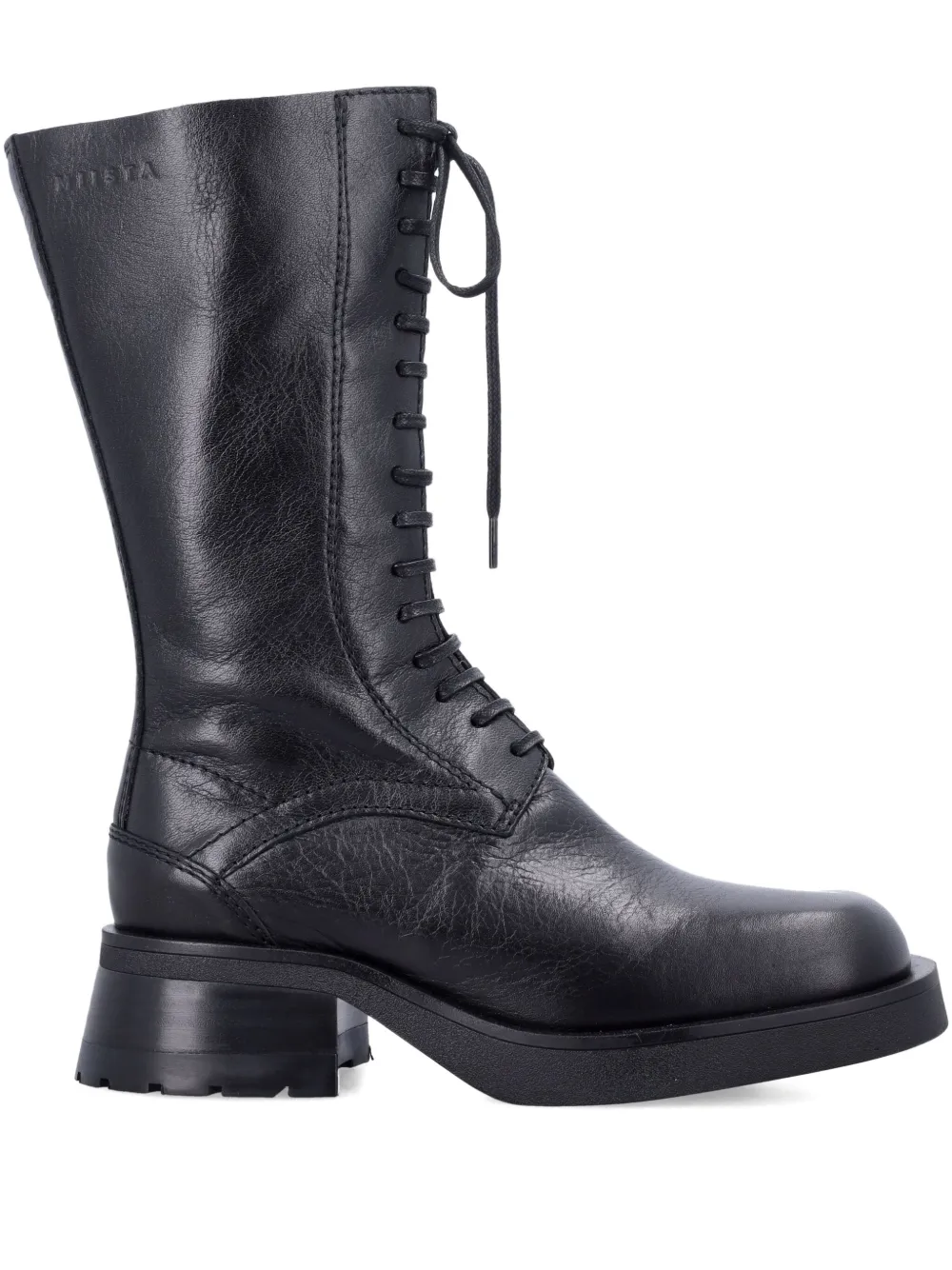 Miista lace-up chunky-sole boots - ブラック Miista lace-up chunky-sole boots - ブラック