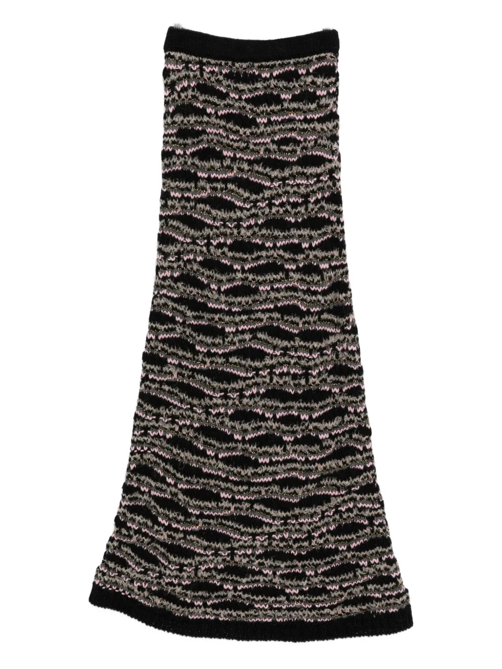 Kristina Ti Knit Maxi Skirt In Black