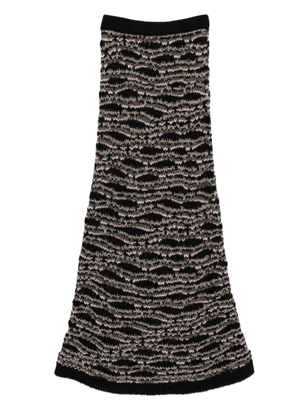Kristina Ti knit maxi skirt | Black | Image 1